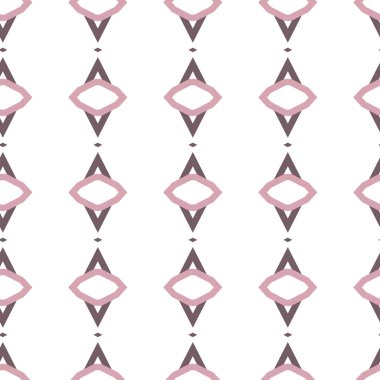 Dikişsiz geometrik süs vektör deseni. Soyut arka plan