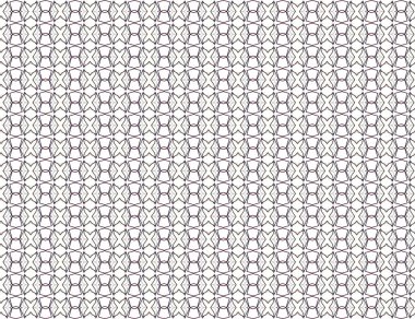 geometrik süsleme biçiminde kusursuz vektör deseni