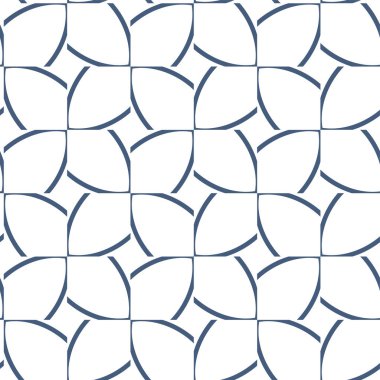 geometrik süsleme biçiminde kusursuz vektör deseni