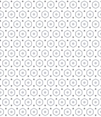 geometrik süsleme biçiminde kusursuz vektör deseni