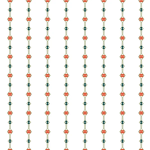 Kusursuz Vektör Deseni Geometrik Süsleme Biçiminde Arkaplan Dokusuname — Stok Vektör