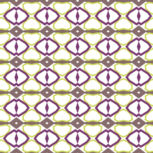 Geometrik süslemeli vektör deseni. Kusursuz tasarım dokusu.