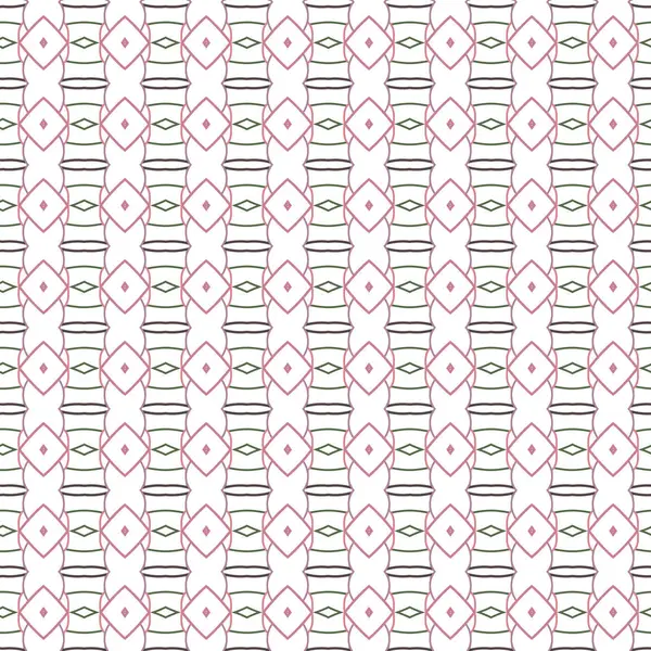Geometrik süslemeli vektör deseni. Kusursuz tasarım dokusu.