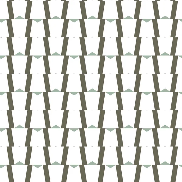 Nahtloses Vektormuster Geometrischen Ornamentalen Stil — Stockvektor
