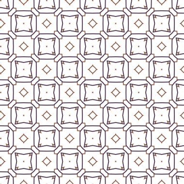 Kusursuz Vektör Deseni. Geometrik Süsleme Biçiminde Arkaplan DokusuName.