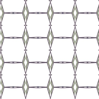 Kusursuz Vektör Deseni. Geometrik Süsleme Biçiminde Arkaplan DokusuName.