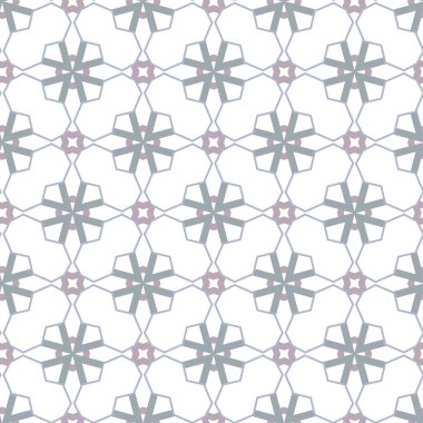 geometrik süsleme biçiminde kusursuz vektör deseni