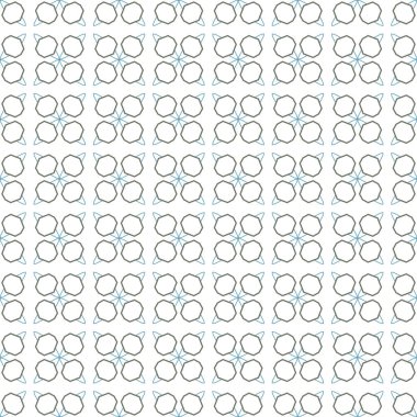 geometrik süsleme biçiminde kusursuz vektör deseni