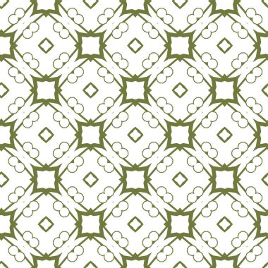 geometrik süsleme biçiminde kusursuz vektör deseni