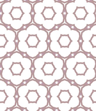 geometrik süsleme biçiminde kusursuz vektör deseni