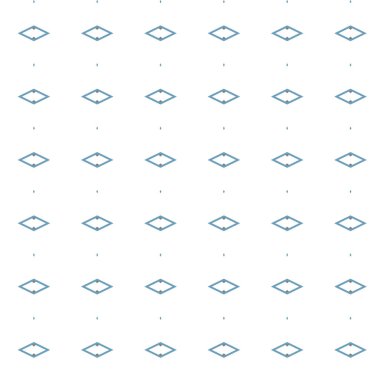 Geometrik süslemeli vektör deseni. Kusursuz tasarım dokusu.