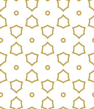 Kusursuz Vektör Deseni. Geometrik Süsleme Biçiminde Arkaplan DokusuName.