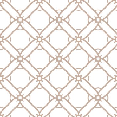 Kusursuz Vektör Deseni. Geometrik Süsleme Biçiminde Arkaplan DokusuName.