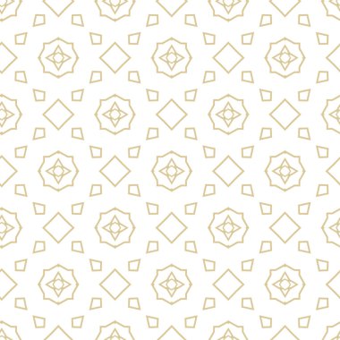 Kusursuz Vektör Deseni. Geometrik Süsleme Biçiminde Arkaplan DokusuName.