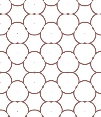 Kusursuz Vektör Deseni. Geometrik Süsleme Biçiminde Arkaplan DokusuName.