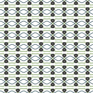 Kusursuz Vektör Deseni. Geometrik Süsleme Biçiminde Arkaplan DokusuName.