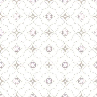 Kusursuz Vektör Deseni. Geometrik Süsleme Biçiminde Arkaplan DokusuName.