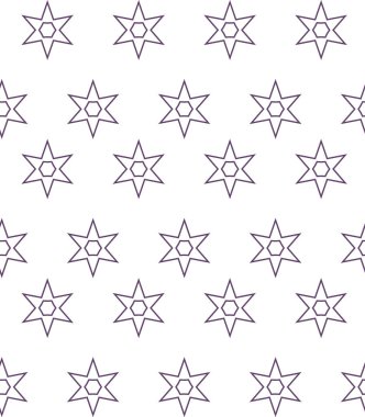 Dikişsiz geometrik süs vektör deseni. Soyut arka plan