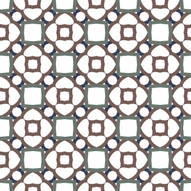 Dikişsiz geometrik süs vektör deseni. Soyut arka plan