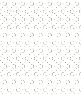 Geometrik süslemeli vektör deseni. Kusursuz tasarım dokusu.