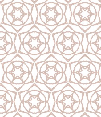 Geometrik süslemeli vektör deseni. Kusursuz tasarım dokusu.