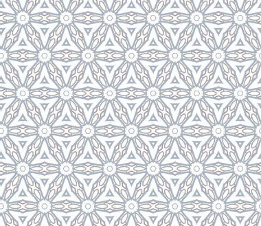 Geometrik süslemeli vektör deseni. Kusursuz tasarım dokusu.