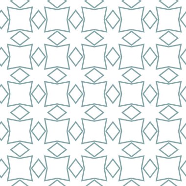Geometrik süslemeli vektör deseni. Kusursuz tasarım dokusu.