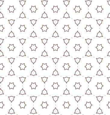 Geometrik süslemeli vektör deseni. Kusursuz tasarım dokusu.