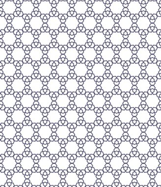 Geometrik süslemeli vektör deseni. Kusursuz tasarım dokusu.