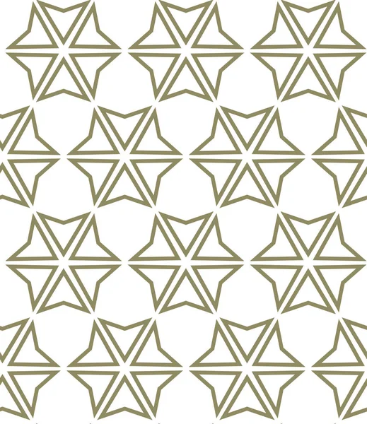 Patrón Vectorial Ornamental Geométrico Textura Diseño Sin Costuras — Vector de stock