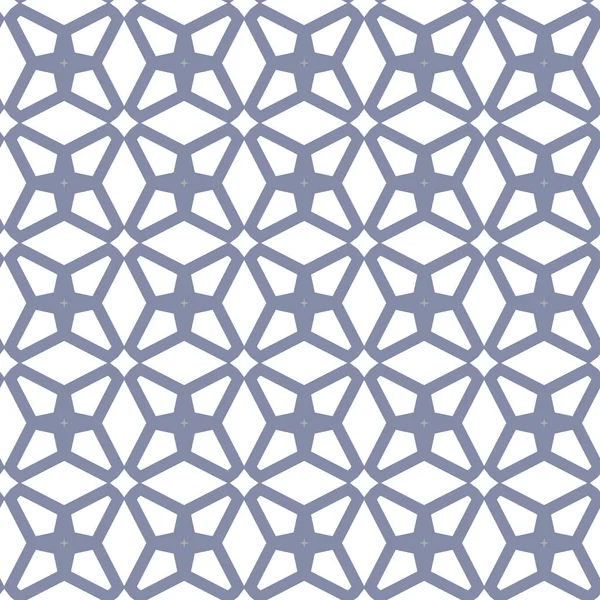 Geometrisches Ornamentales Vektormuster Nahtlose Design Textur — Stockvektor