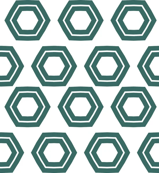 Geometrisches Ornamentales Vektormuster Nahtlose Design Textur — Stockvektor