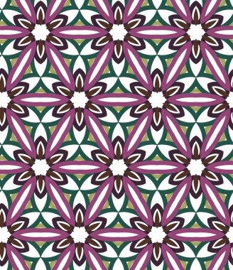 Geometrik süs tarzında soyut arkaplan dokusu. Kusursuz tasarım.