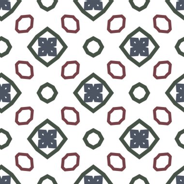 Geometrik süs tarzında soyut arkaplan dokusu. Kusursuz tasarım.