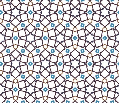 Geometrik süs tarzında soyut arkaplan dokusu. Kusursuz tasarım.