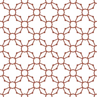 Kusursuz Vektör Deseni. Geometrik Süsleme Biçiminde Arkaplan DokusuName.