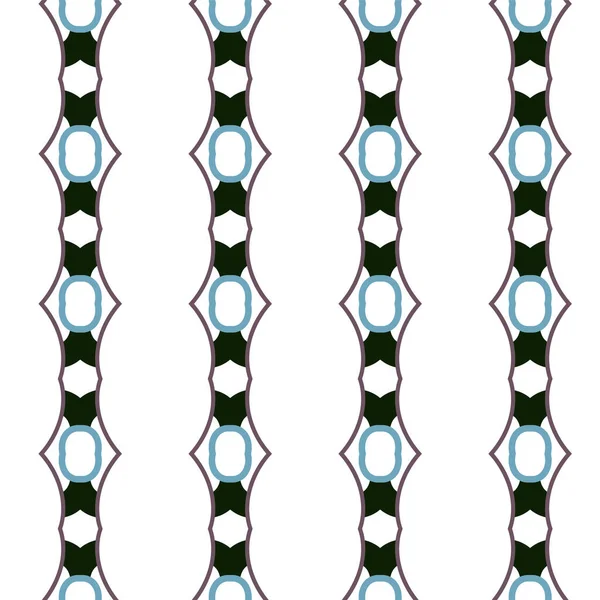 Geometrik Süs Tarzında Soyut Arkaplan Dokusu Kusursuz Tasarım — Stok Vektör