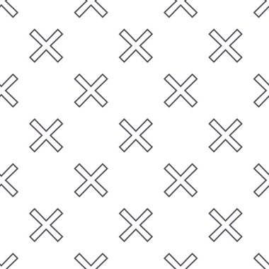 Dikişsiz geometrik süs vektör deseni. Soyut arka plan