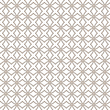 Dikişsiz geometrik süs vektör deseni. Soyut arka plan