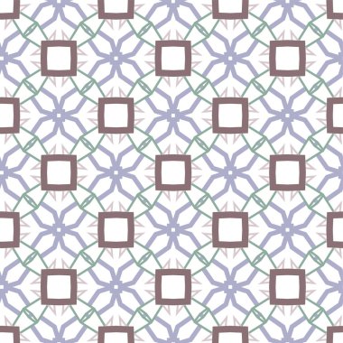 Dikişsiz geometrik süs vektör deseni. Soyut arka plan