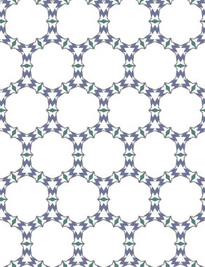 Kusursuz Vektör Deseni. Geometrik Süsleme Biçiminde Arkaplan DokusuName.