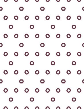 Geometrik süslemeli vektör deseni. Kusursuz tasarım dokusu.