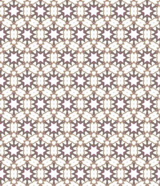 Geometrik süslemeli vektör deseni. Kusursuz tasarım dokusu.