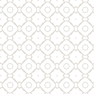 Geometrik süslemeli vektör deseni. Kusursuz tasarım dokusu.