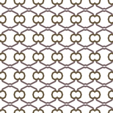 Dikişsiz geometrik süs vektör deseni. Soyut arka plan