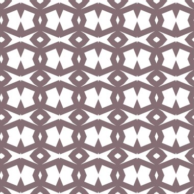 Dikişsiz geometrik süs vektör deseni. Soyut arka plan