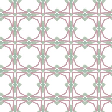 Dikişsiz geometrik süs vektör deseni. Soyut arka plan