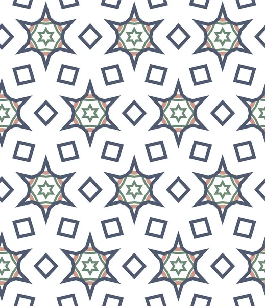 Abstrakte Hintergrundtextur Geometrischen Ornamentalen Stil Nahtloses Design — Stockvektor