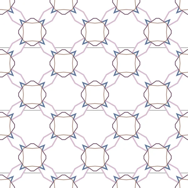 Modello Vettoriale Geometrico Ornamentale Senza Cuciture Sfondo Astratto — Vettoriale Stock