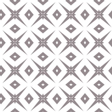 geometrik süsleme biçiminde kusursuz vektör deseni